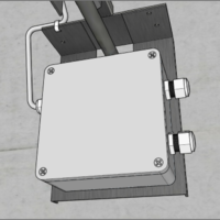 197010  Brakett til skiltdriver