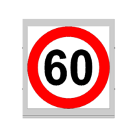 362 Fartsgrense / Slutt særskilt fartsgrense (to-sidig)