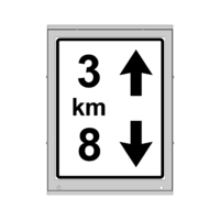 916 Avstandsmarkering (to-sidig)