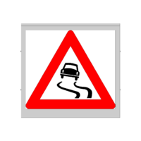 116 Glatt kjørebane (en-sidig)