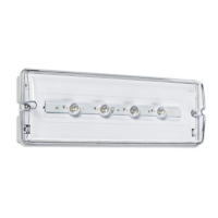 PROTECT BEL ledelys 15lx høyrisikoområder m/batteri, autotest og IP65