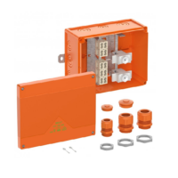 Funksjonssikker fordelingsboks med sikret avgrening