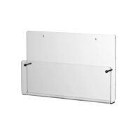 Journalholder A4 akryl liggende