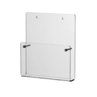 Journalholder A4 akryl stående
