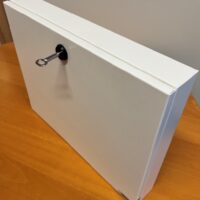 Dokumentskap i lakkert stål A3 Multi med lås