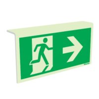 Skilt N0433 rømning tosidig takbrakett PHV