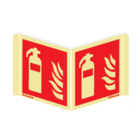 Skilt N1252 brannslukker plog