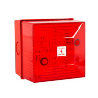 FL40 VAD Xenon, rød linse (IP65)